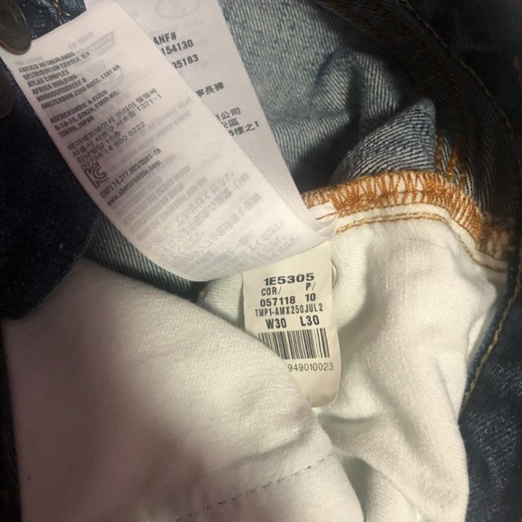 Men's Abercrombie and Fitch Strait Jeans Size 30x30 EUC worn once - Picture 8 of 8